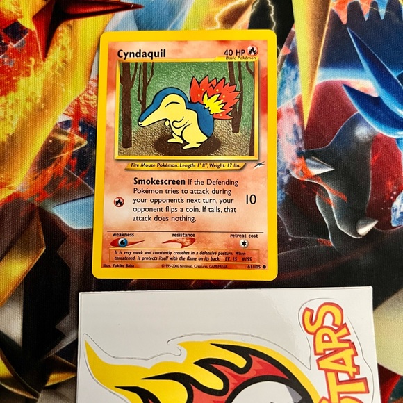 cyndaquil pokemon card Amazon.com: Rowlet Cyndaquil Oshawott SWSH220 SWSH221 SWSH222 Hisuian  Starters main image 0